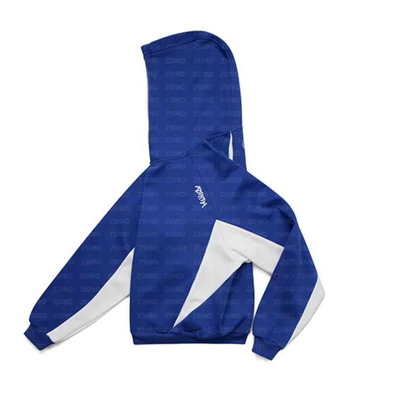 جماليات القوطية خمر ألوان متنوعة طباعة نمط القمم Y2K الجرونج معطف المرأة الشتاء طويلة الأكمام شخصية الموضة هوديي #3