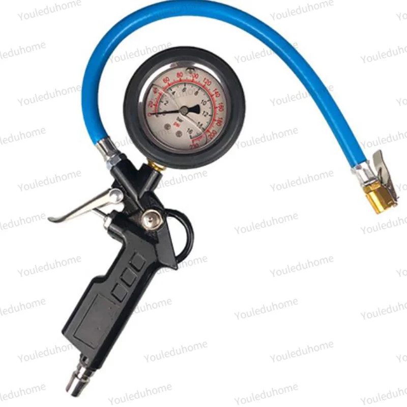 Oil Immersed Anti-Seismic Tire Pressure Gauge Inflating Gun Pressure Gauge With Oil Tire Pressure Gauge Tire Pressure Monitor Fo