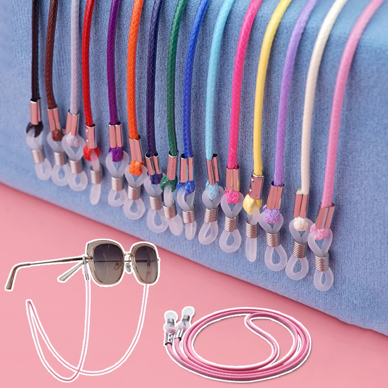 1Pcs Women's Eyeglasses Ropes Sunglasses Lanyard Strap Sports Anti Slip Glasses Chain Cord Necklace Eyewear Holder Neck Cord