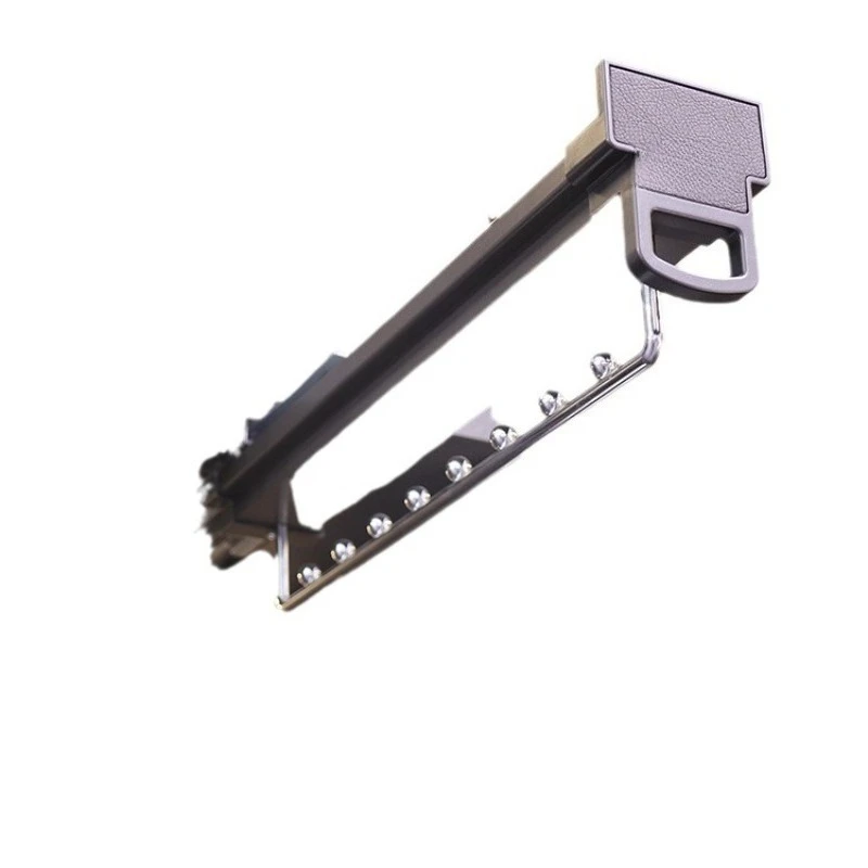 

Cloakroom top-mounted eight-bead damping clothes hanger, clothes rod top-mounted hanger, multi-functional push-pull clothes