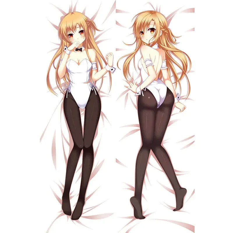 60x180cm Japanese Anime Hugging Body Pillow Case Two-side Printed Dakimakura Pillow Cover Manga Otaku