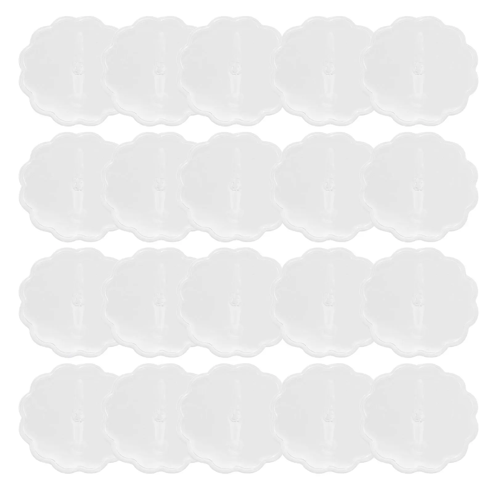 

100pcs Snowflake Base Flower Nails Reusable Baking Accessories For Kids Beginners Diy Decorating Tools Cupcake Stands Fondant