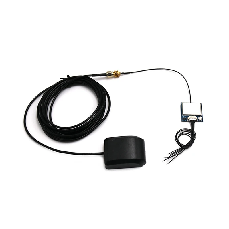 GNSS RS-232 GPS NMEA-0183 modul ganda GLONASS dengan antena GPS GLONASS eksternal BN-280H FLASH 4M mudah diganti