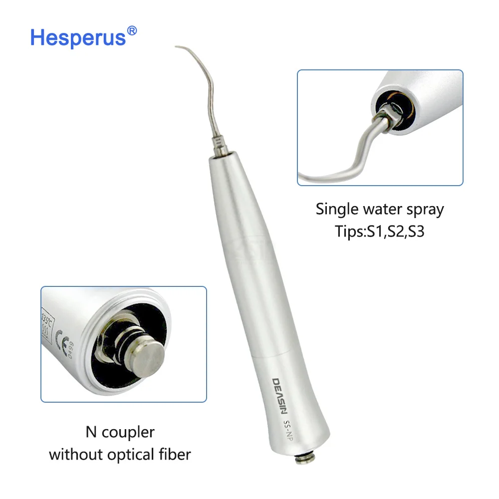 Good Quality Autoclave Oral Tool Whitening Air Scaler Handpiece With 3 Scaling Tips for KAVO/NSK Coupler den tal Scaler Handpiec
