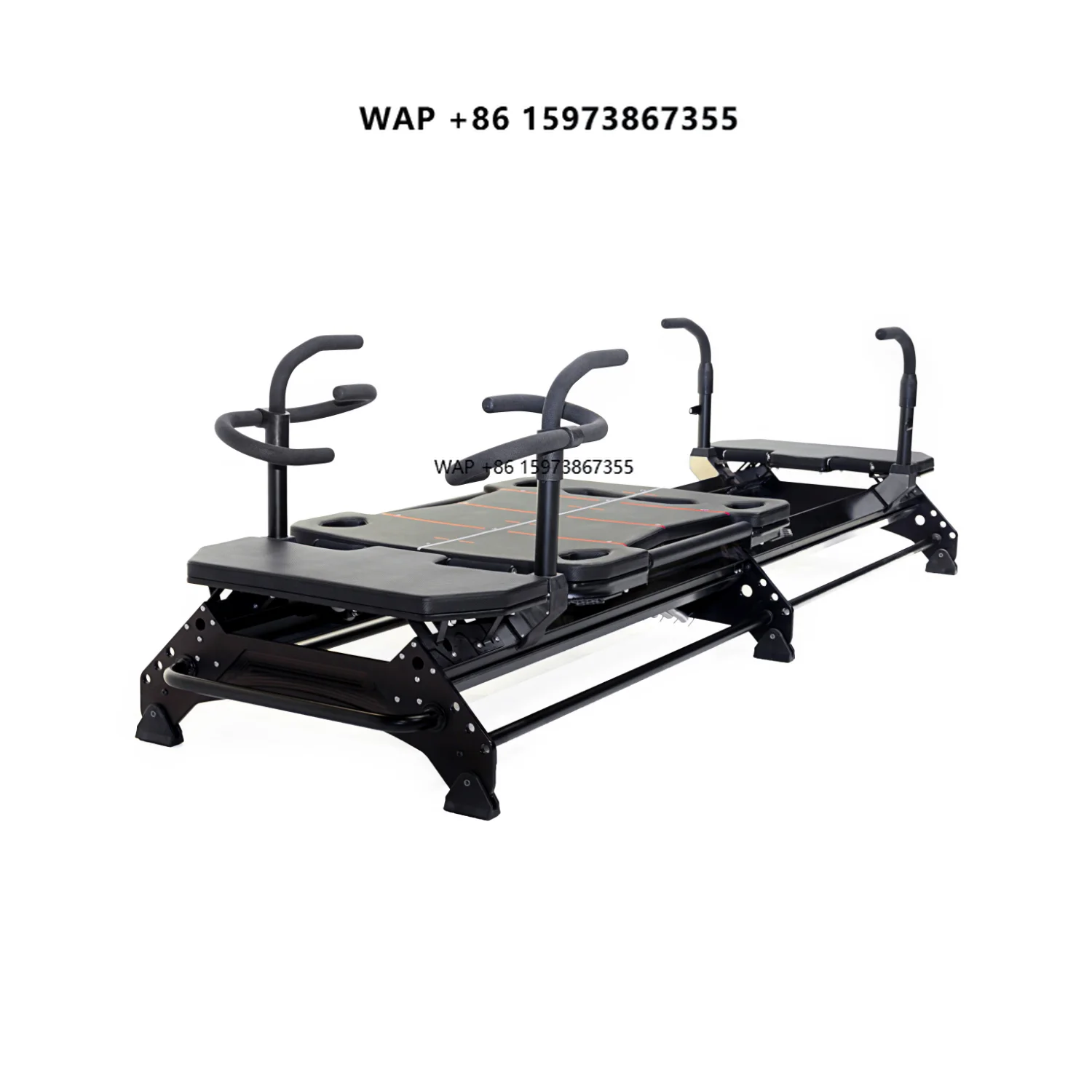 Gym Fitness Equipment Megaformer M3k Complete with Straps & Professional Design for Varied Pilates Workouts