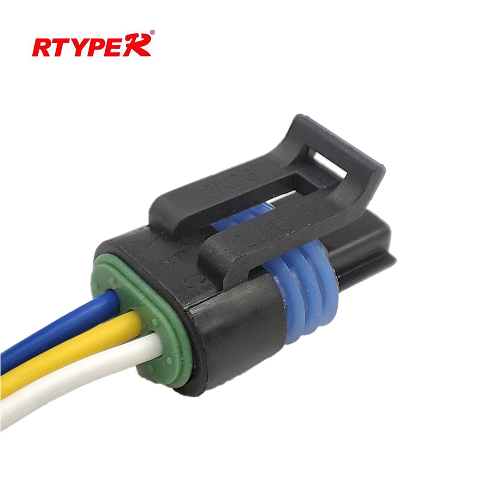 1/5/10 Set 3 Pin Gm Auto Zwarte Krukas Positiesensor Waterdichte Connector Kabelboom Plug 12162182 12162185 12162280
