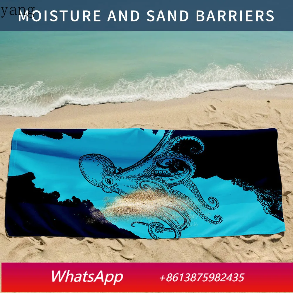 

CX double-sided velvet beach towel, surf towel, sports towel