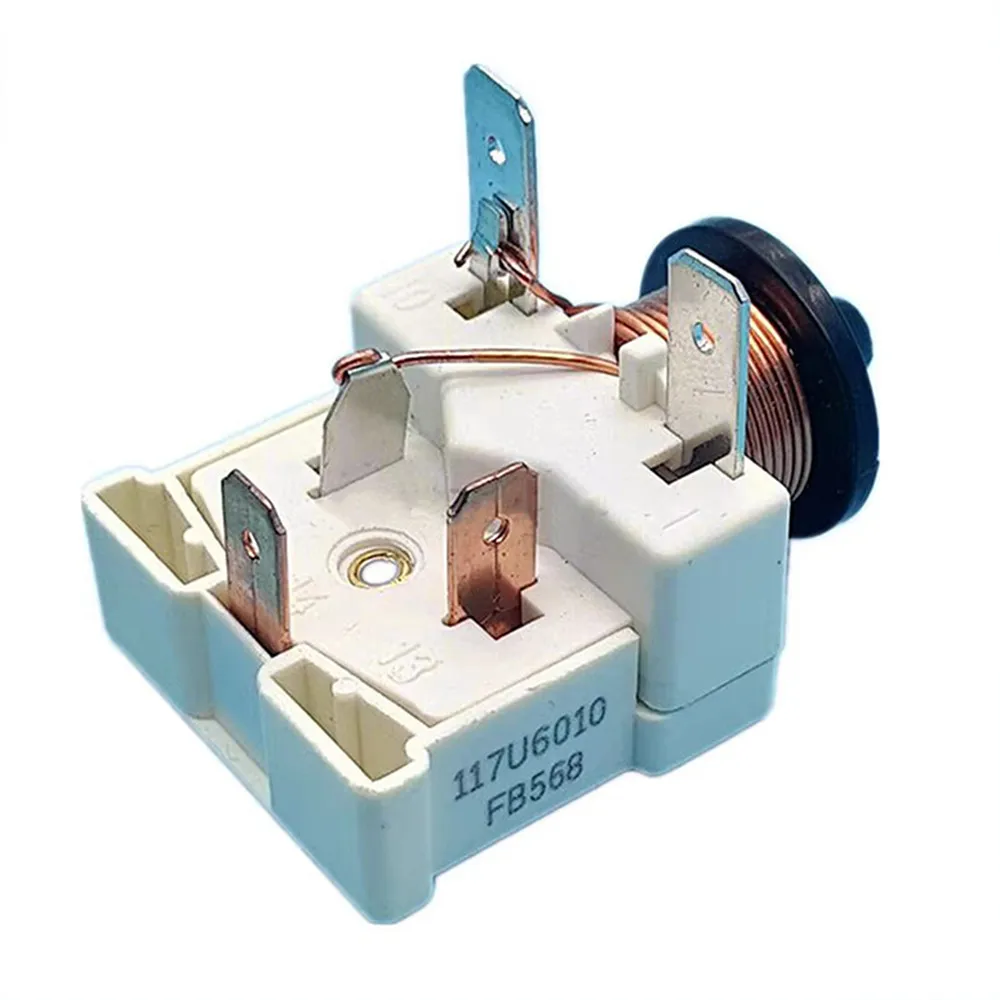 Freezer Compressor Starter 117U6002/ 05/ 10/ 11/ 15/ 16/ 19 Capacitor Heavy Hammer Starter Protector/ 80uf/88-108UF Capicitor