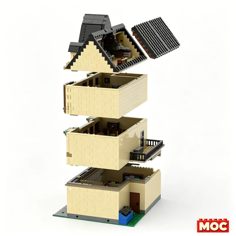 4418 Piezas de Bloques de Cons - 3D Printing Abs reseña y precio