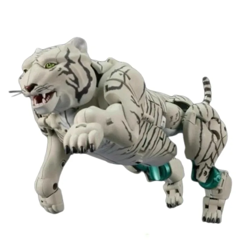 المخزون الجديد TransformerG1 MP50 White Tigerko مجموعة ألعاب الرسوم المتحركة Garage Kit  هدية مهرجان الفن شخصية الرسوم المتحركة جمع نموذج #4