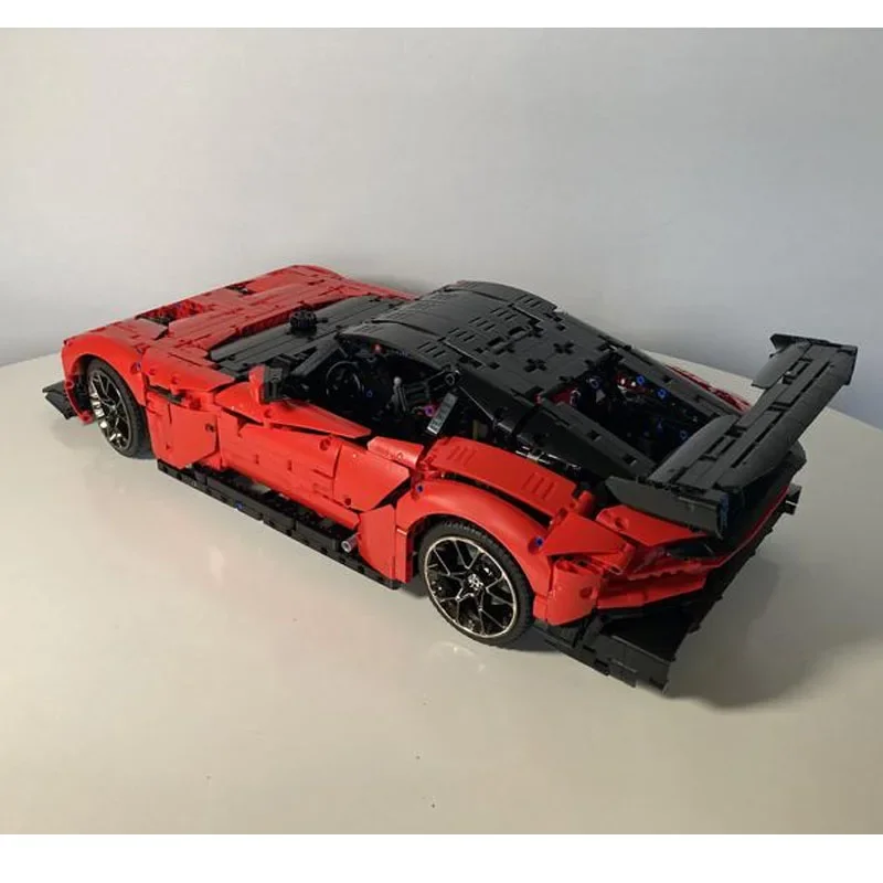 Car Building Blocks MOC-176403 Super Static Edition Sports Car High Difficulty Splicing Parts 3134pcs Children's Toys  Gifts