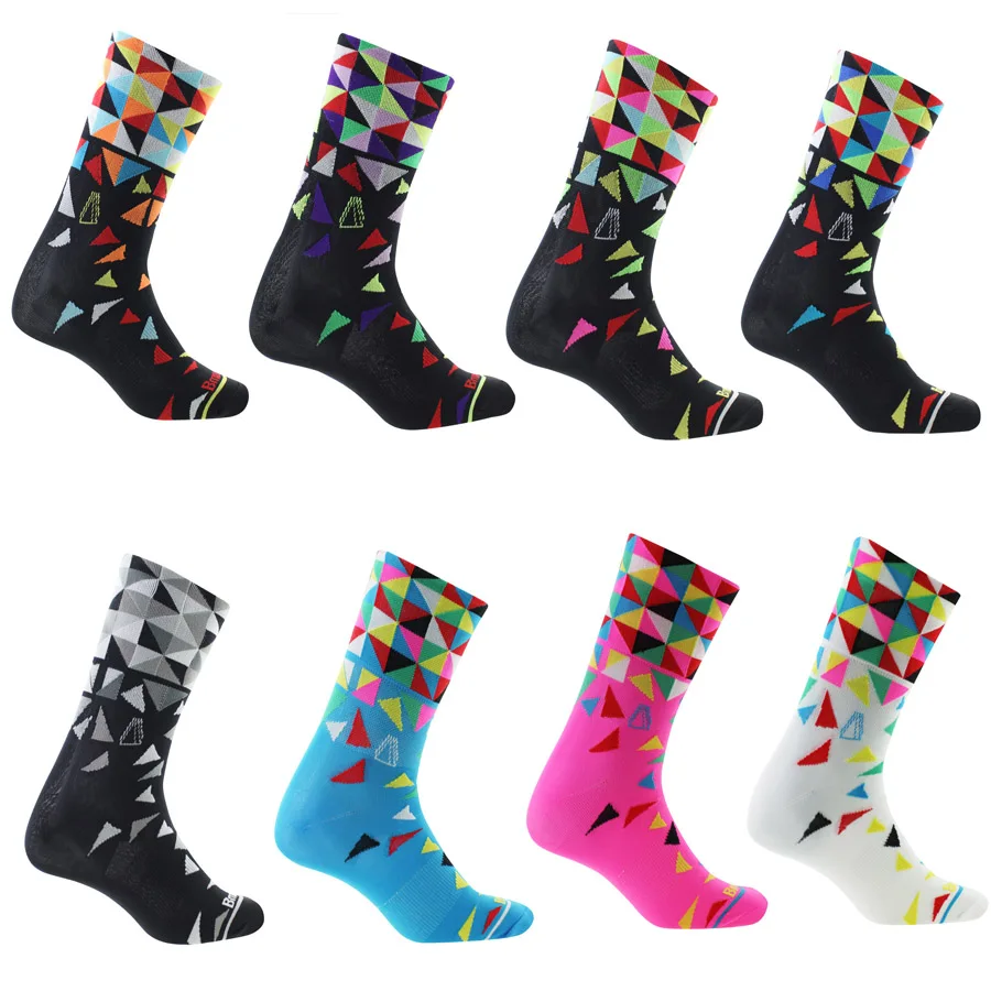 

2025 New High Quality Socks Professional Brand Cycling Socks Sport Socks Breathable Road Bicycle Socks S13