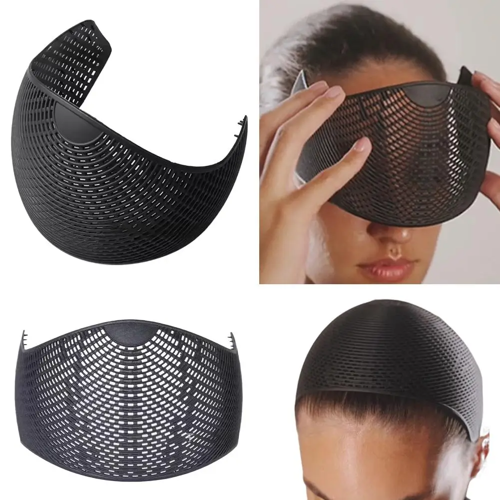 Anti-Slip Headband For Fixing Headscarf Muslim Veil Base Cap With Teeth Windproof Widened Hairband For Women Hair Accessories