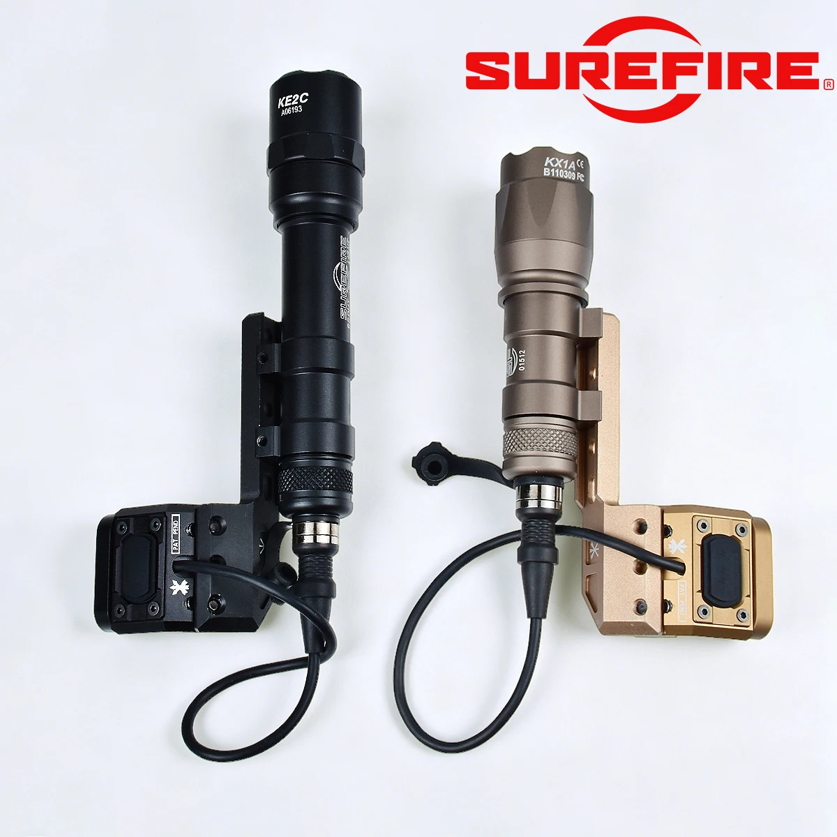 Tactical Surefire M300C M600B Flashlight with UNITY Switch Offset Mount M300B M600C Light UNITY Mount With Switch