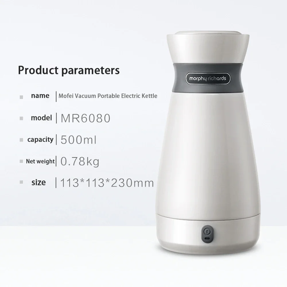 

Automatic Insulated Travel Kettle Kettle, Portable Design, Suitable for Home and Travel, Fast Boiling Boile