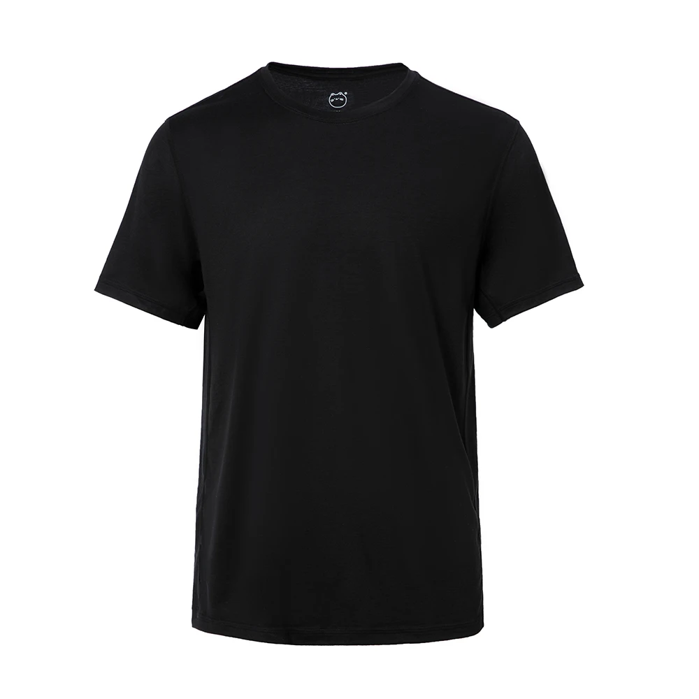 

MAUHOSO 100% Merino Wool T Shirts for Men Odor Resistance Base Layer Hiking Travel T-Shirt Soft Undershirt