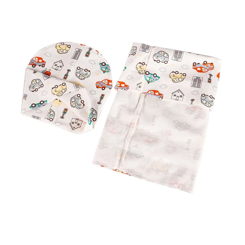 Autumn Winter Baby Scarf Hat Set for Boys and Girl Cartoon Car Deer Baby Boy Hat Kids Beanies Children Cap Warm Infant Hats