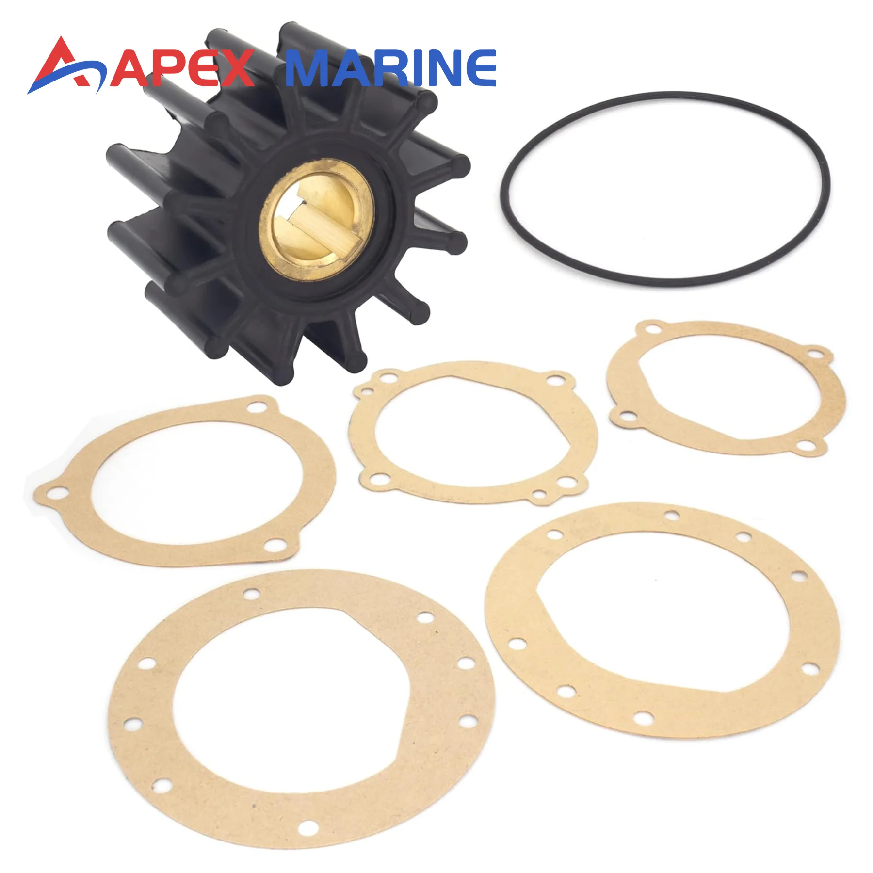 

Impeller Maintenance Set for Volvo Penta OMC Cobra 3852398 3851623 3855079 3852399 3851982 3857794 Marine Raw Sea Water Pumps