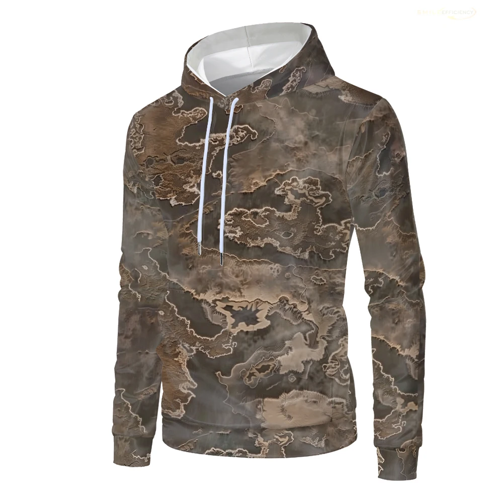

Hunting Camouflage Outdoor Men's Hoodie Breathable Camping Oversized Loose Tops Casual Sports Thin Clothing For Men And Women