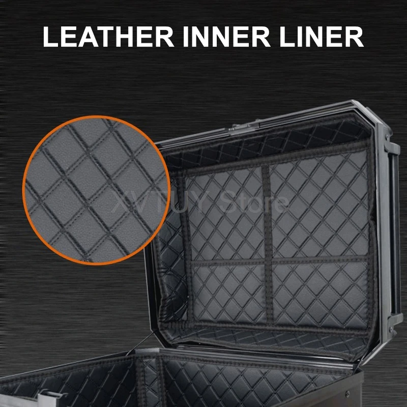 58L مقاوم للماء خوذة حقيبة أمتعة لسيارات BMW العالمي موتو دراجة نارية صندوق جذع علوي الرجال ركوب السفر تخزين الأدوات ABS