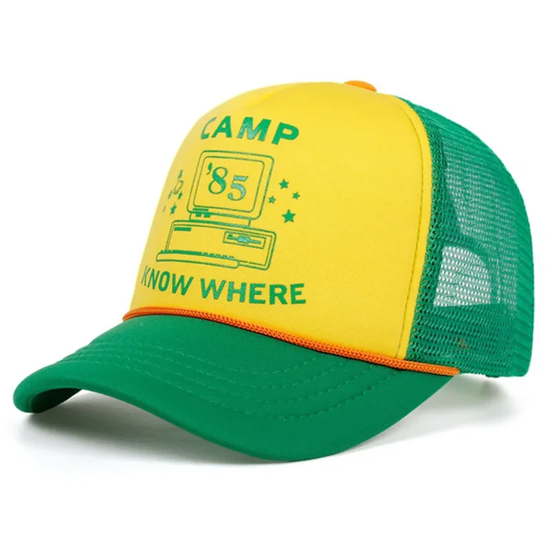 Hot Sell Sports Baseball Hat Cosplay Dustin Cap Mesh Hats Henderson Unisex Thinking Adjustable TV Party Accessories Gifts image 5