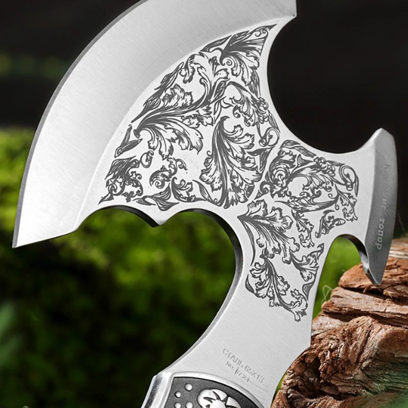 Outdoor Multifunctional Portable EDC Tactical Short Axe Camping Vehicle Emergency Window Breaking Tool