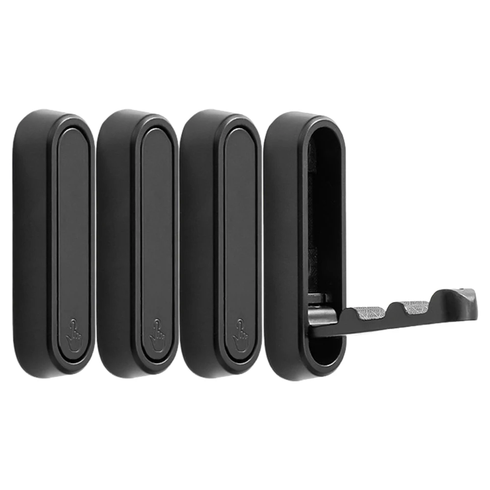 

4 шт. складной настенный крючок, скрытый крючок для полотенец, пальто, крючок из цинкового сплава, вешалка для одежды, компактный настенный крючок для ванной комнаты