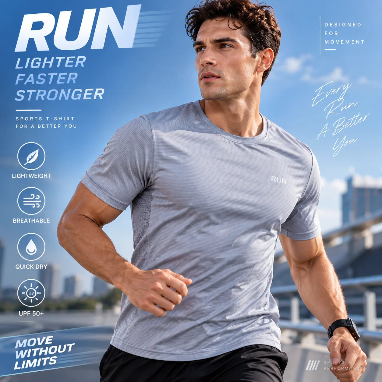 Men's Short Sleeve Sports T-Shirt UPF 50+ UV Protection Quick Dry Breathable Compression Running Gym Workout Top 5XL