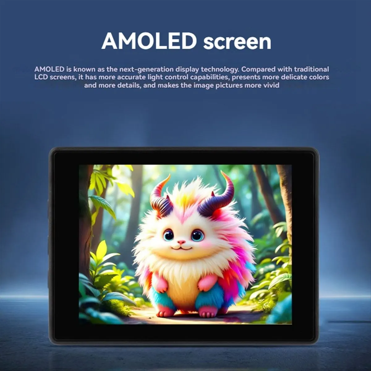☶❈＊♥AC42-RP2350 2.41inch AMOLED Touchscreen Development Board 450x600 Pixels Type-C Port Built-in QMI8658 6- Sensor A