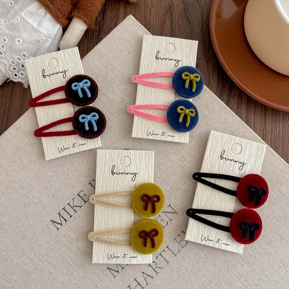 

2 шт., заколка для волос с бантом и каплей воды, детская заколка для волос, заколки, головные уборы, милая челка для девочек, боковой зажим, детская заколка для волос, детские аксессуары для волос