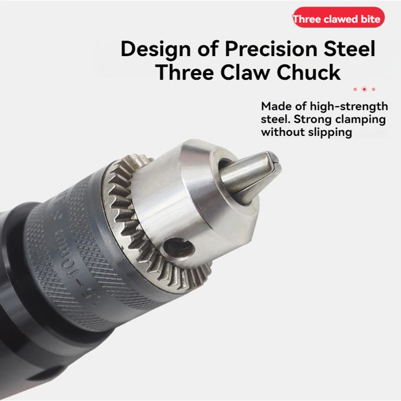 Powerful Pneumatic Straight Air Drill Deceleration Large Torque Air Drill Drilling Machine Tapping Machine