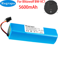 New 14.8V 6800mAh 4S2P18650 Li-ion Robotic Battery For BlitzWolf BW-VC1 VC1 Robot Vacuum Cleaner Parts