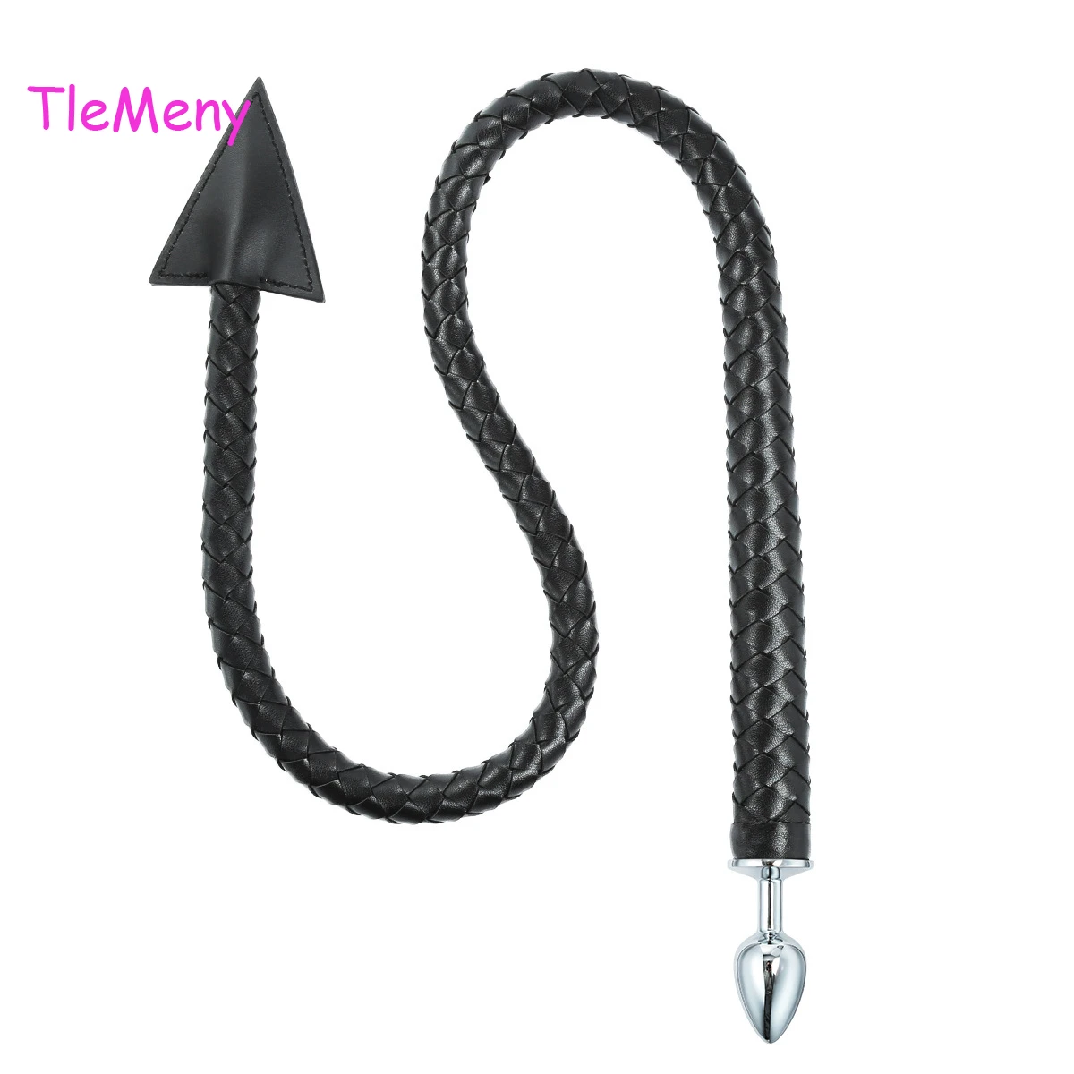 

TleMeny Anal Bead Sex Toy For Women Men Bdsm G-spot Massage Butt Plug Fetish Demon Cosplay Whip Tail Anal Sex Devil Tail