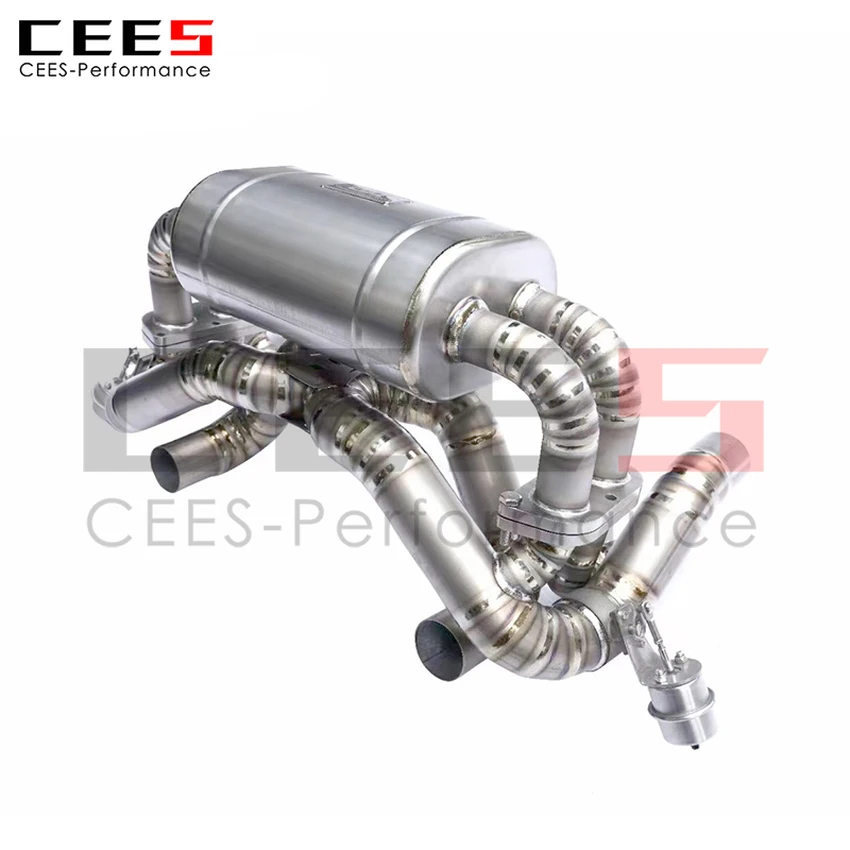 

Задняя выхлопная система cees для Ferrari F430 SC Performance Catback Valve Глушитель Автомодификация Автомобильные аксессуары
