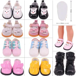 5cm 1/6 BJD Canvas High-Top PU Shoes For 14.5 Inch American&1/6 Blythe EXO Boots Doll Girl`S Toy