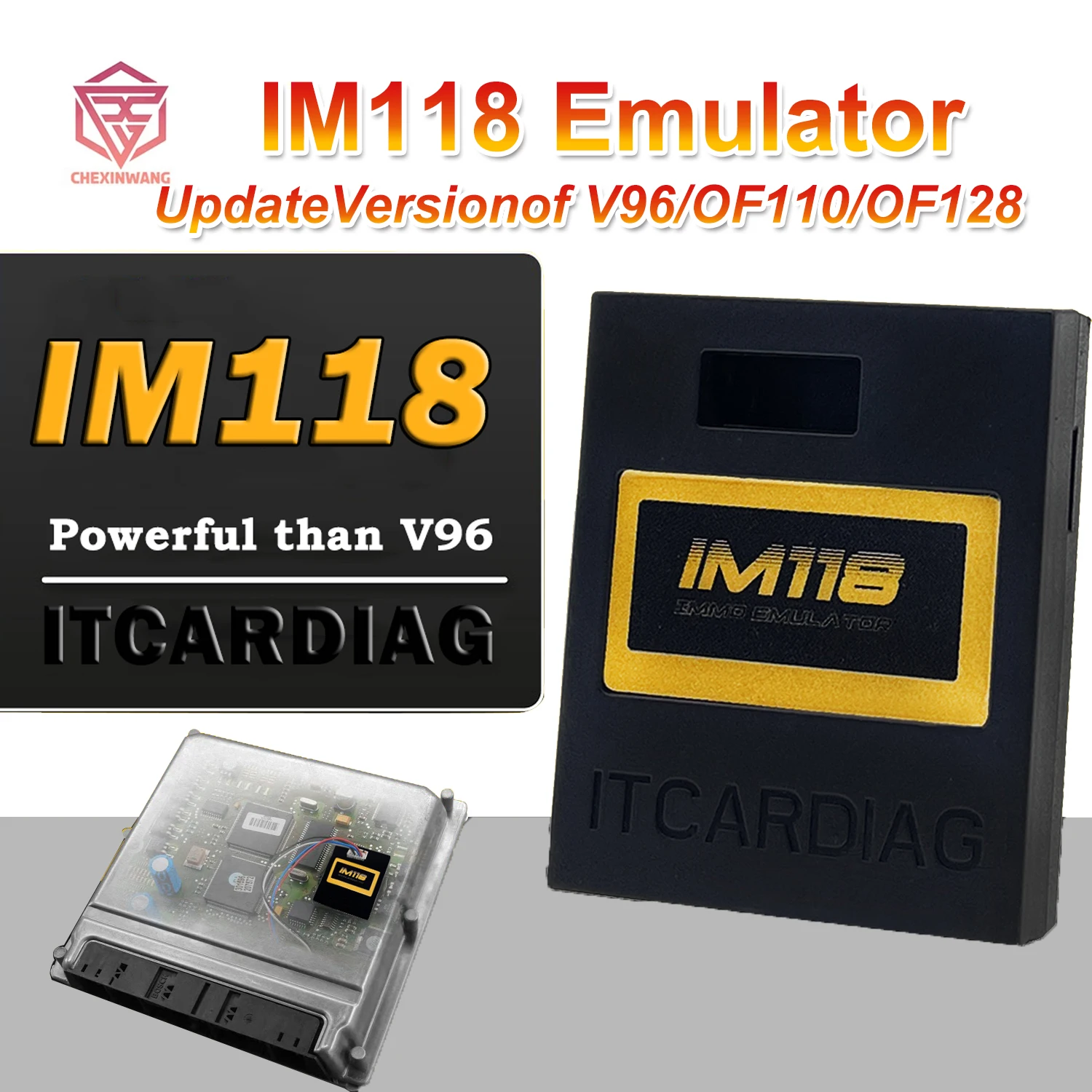 

IM118 Universal IMMO Emulator Immobiliser for Benz C E Class W202 W210 1995-2000 E 1995-2003 A Class W168 1997-2004 More ECU