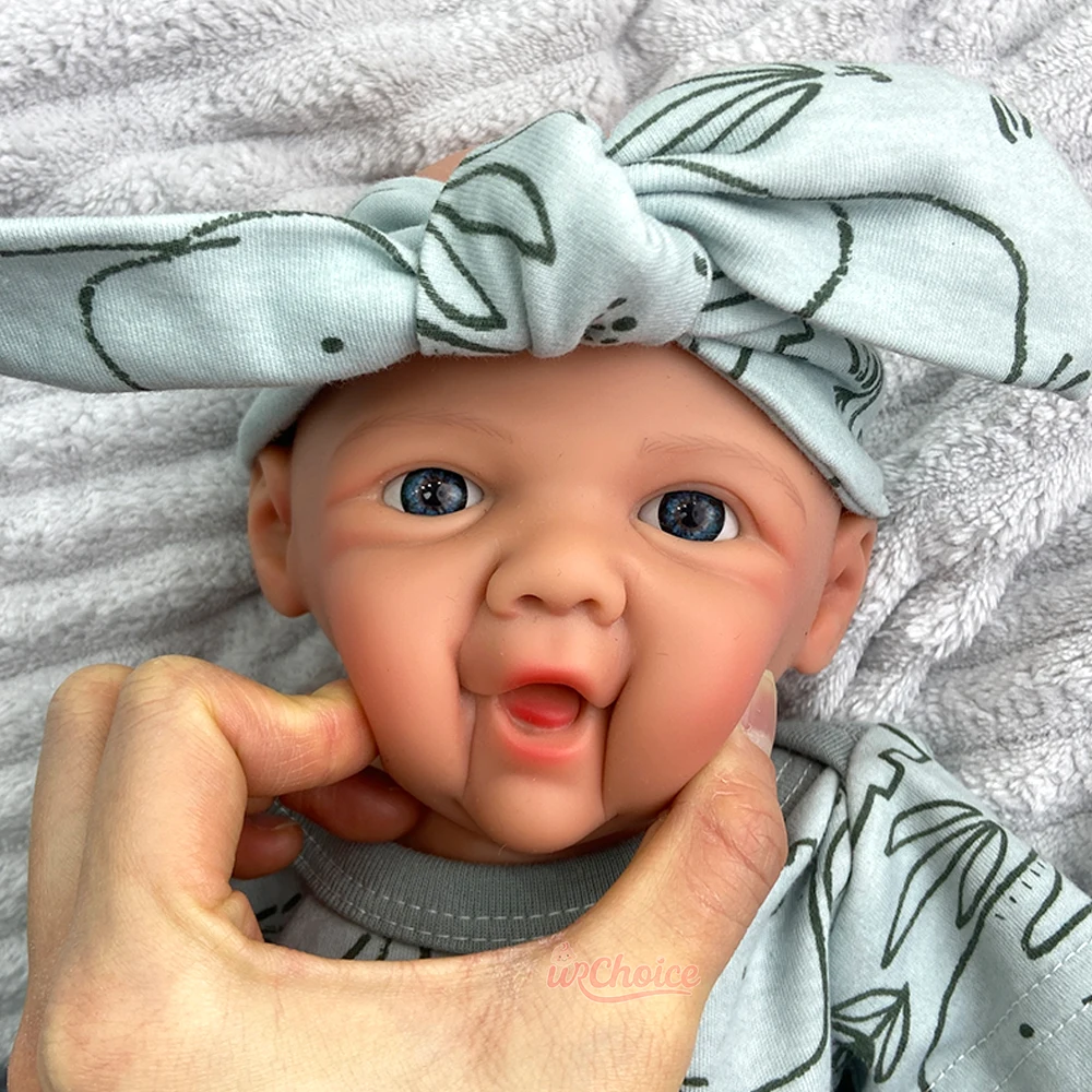 43cm artistieke siliconen reborn pop handgemaakte zachte levensechte waterdichte babyjongen/meisje cadeau voor dementiepatiënten kinderspeelgoed