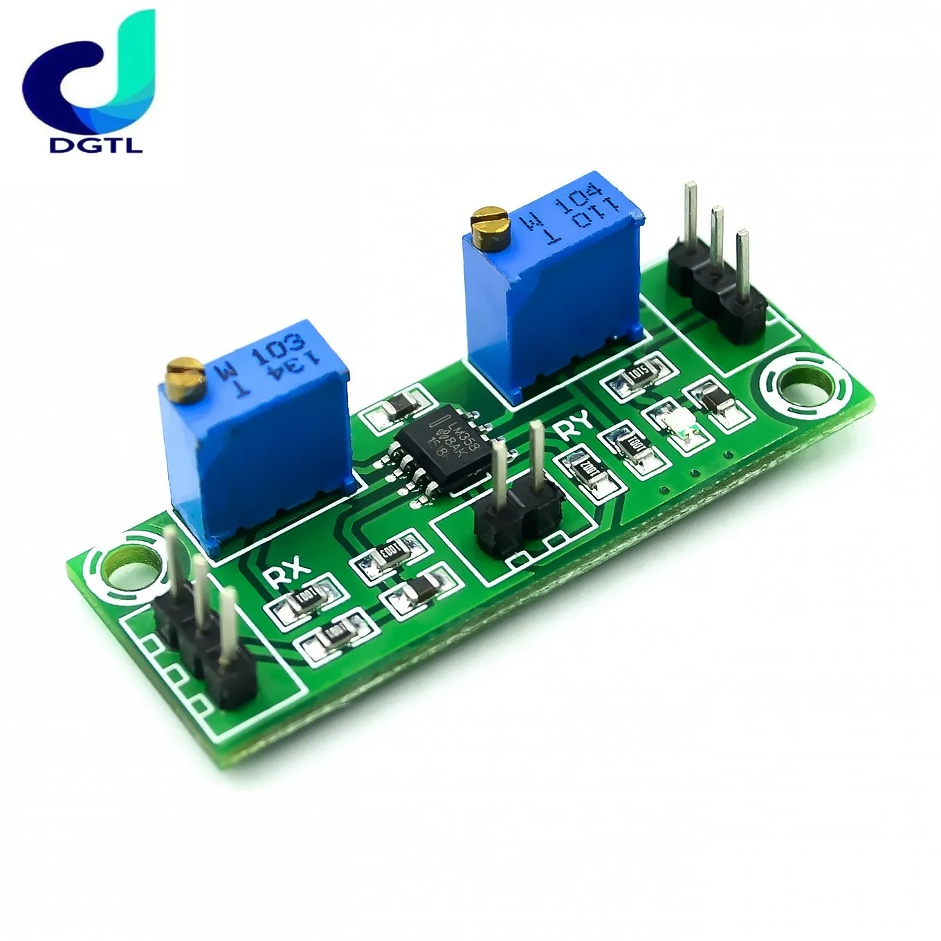 LM358 Weak Signal Amplifier Voltage Amplifier Secondary Operational Amplifier Module Single Power Signal Collector