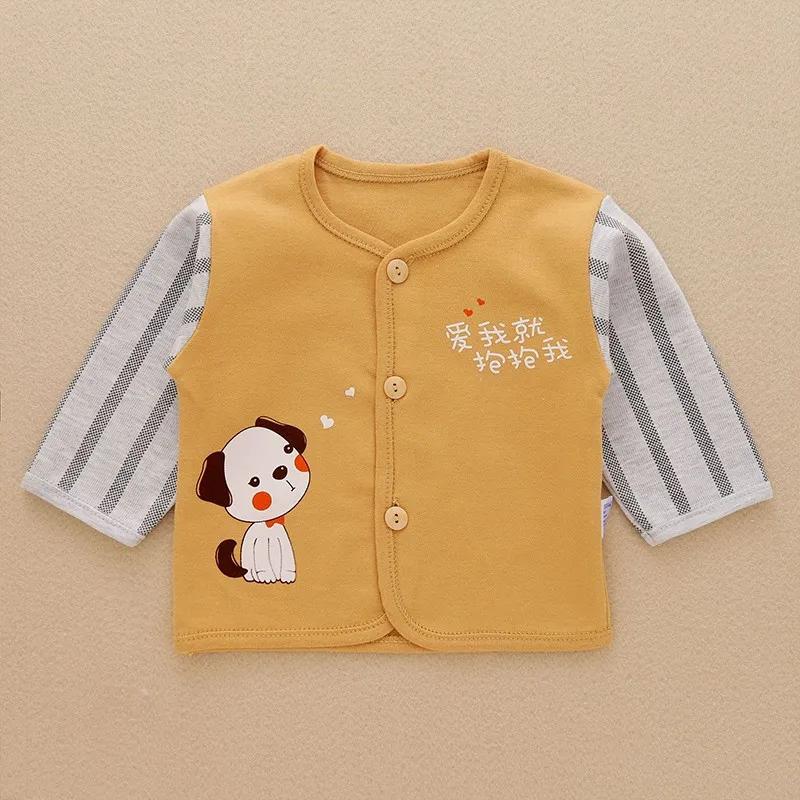 7 Pieces Newborn Clothes Baby Gifts Pure Cotton Baby Set 0-12 Months Kids Suit Sets For Baby Girls Boys Unisex Without Boxes