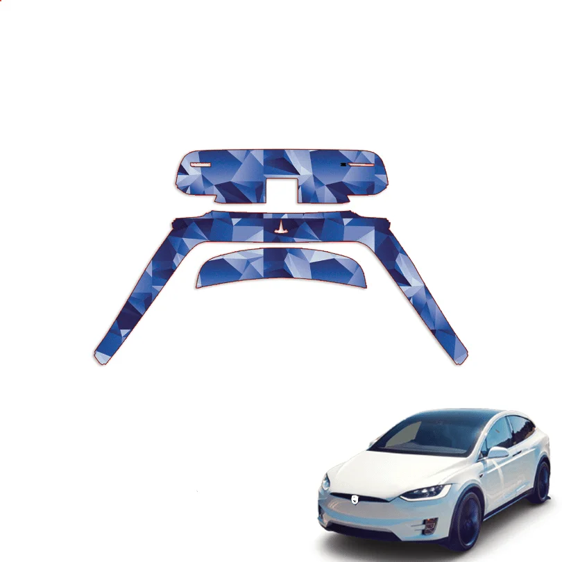 

2016-2021 For Tesla Model X Precut PPF Paint Protection Kit – Tailgate Assembly