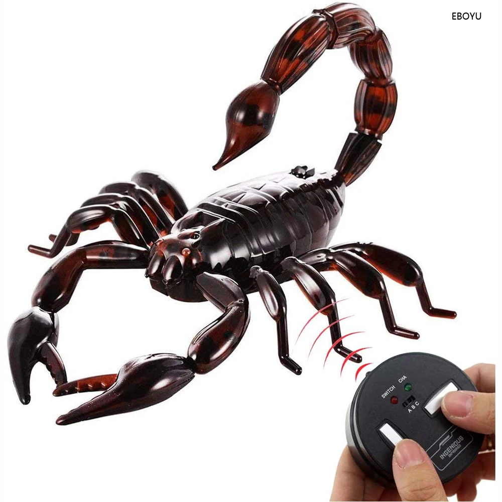 EBOYU 9992 Simulation RC Scorpion Remote Control Animal Vehicle Car Electric Scary Toy Halloween Kids Birthday Gift