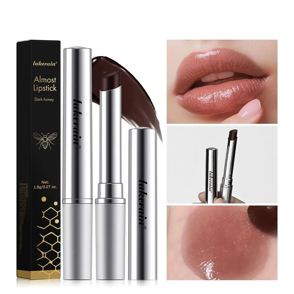 

Honey Color Long Lasting Colored Lip Balm Moisturizing Anti Drying Lip Care Cream Non-stick Hydrating Lip Gloss Lip Care