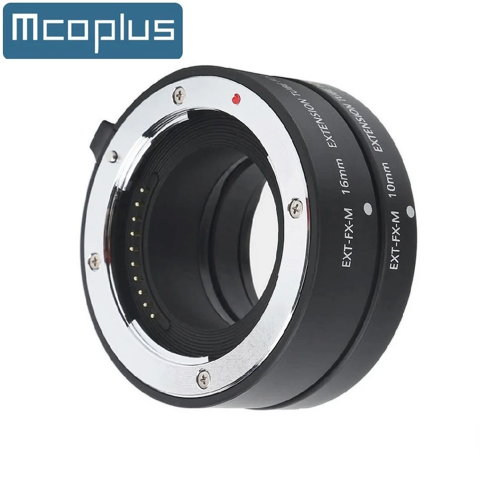 

Mcoplus Metal Mount Auto Focus Macro Extension Tube Ring for Fujifilm XF Mount X-T10 X-E3 X-T3 X-T2 X-Pro1 X-T20 X30 X70 X-E2