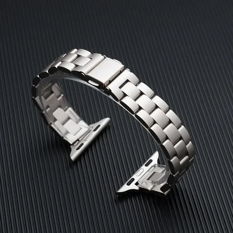 Bracelet fin en acier inoxydable pour IWatch 11 10 9 8 7 SE 6, bracelet pour femme pour Apple Watch 41 mm 40 mm 45 mm 46 mm 42 mm