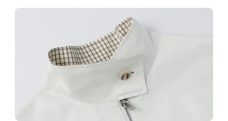 CHIC VEN Women Jackets Casual Reversible Stand Up Collar Workwear Female Coat Spring Autumn 2026 Woman Ourterwear
