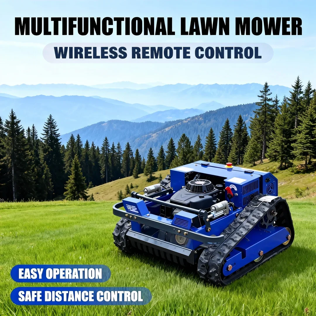 

Индивидуальная самоходная газонокосилка с нулевым поворотом — вездеходная модель с дистанционным управлением, ширина резака 550 мм и скидки