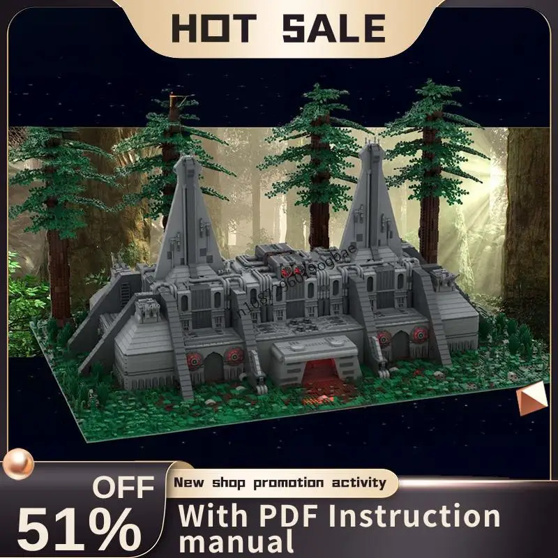 

Новый 13699 шт. знаменитый звездный боевой фильм Moc Refinery On Endor модель строительные блоки Diy креативные идеи детские игрушки подарки на день рождения