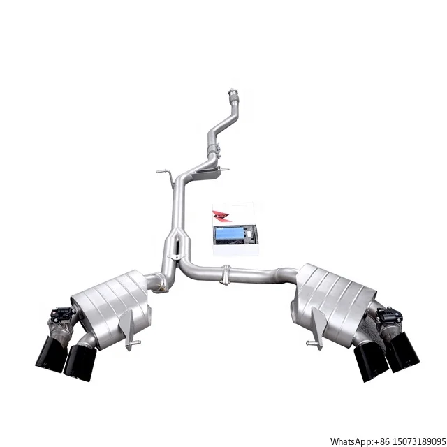 

Customers Desired Style Active Sound Exhaust Muffler Catback Remote Valve Control for 2.0T Year 2014 Onward