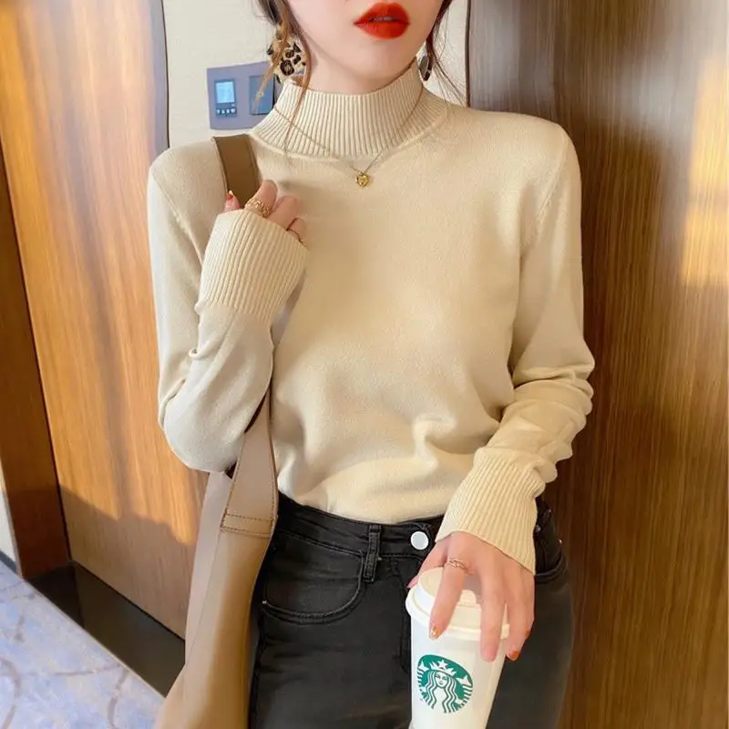 

Вязаный свитер, женские пуловеры, новый черный вязаный свитер с длинным рукавом, пуловер, женские топы, свитера Sueters De Mujer Q807