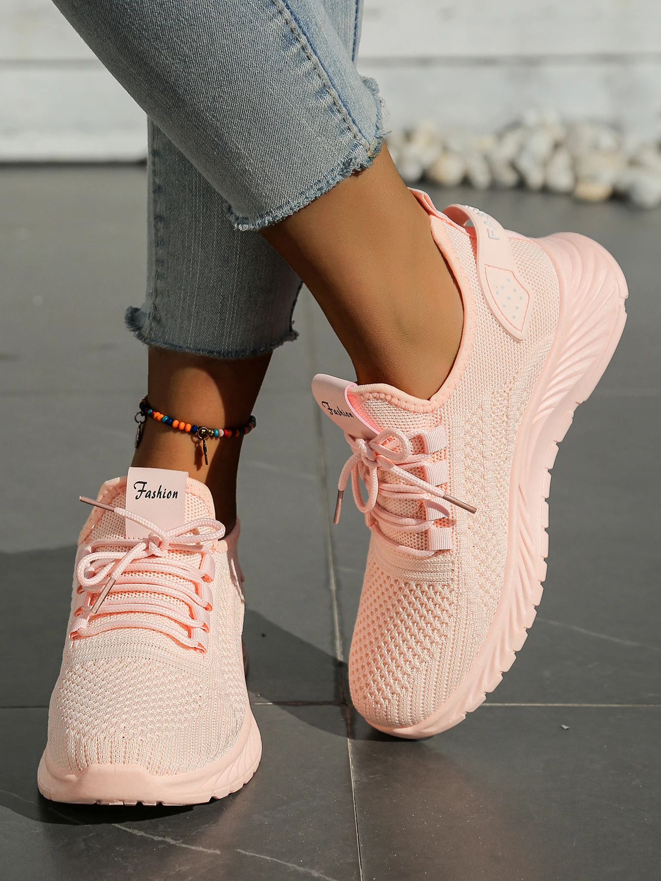 Damenschuhe Sommer 2026 Damen Freizeitschuhe Atmungsaktive Leichte Sneaker für Komfort und Stil Freizeitschuhe – Detail 7